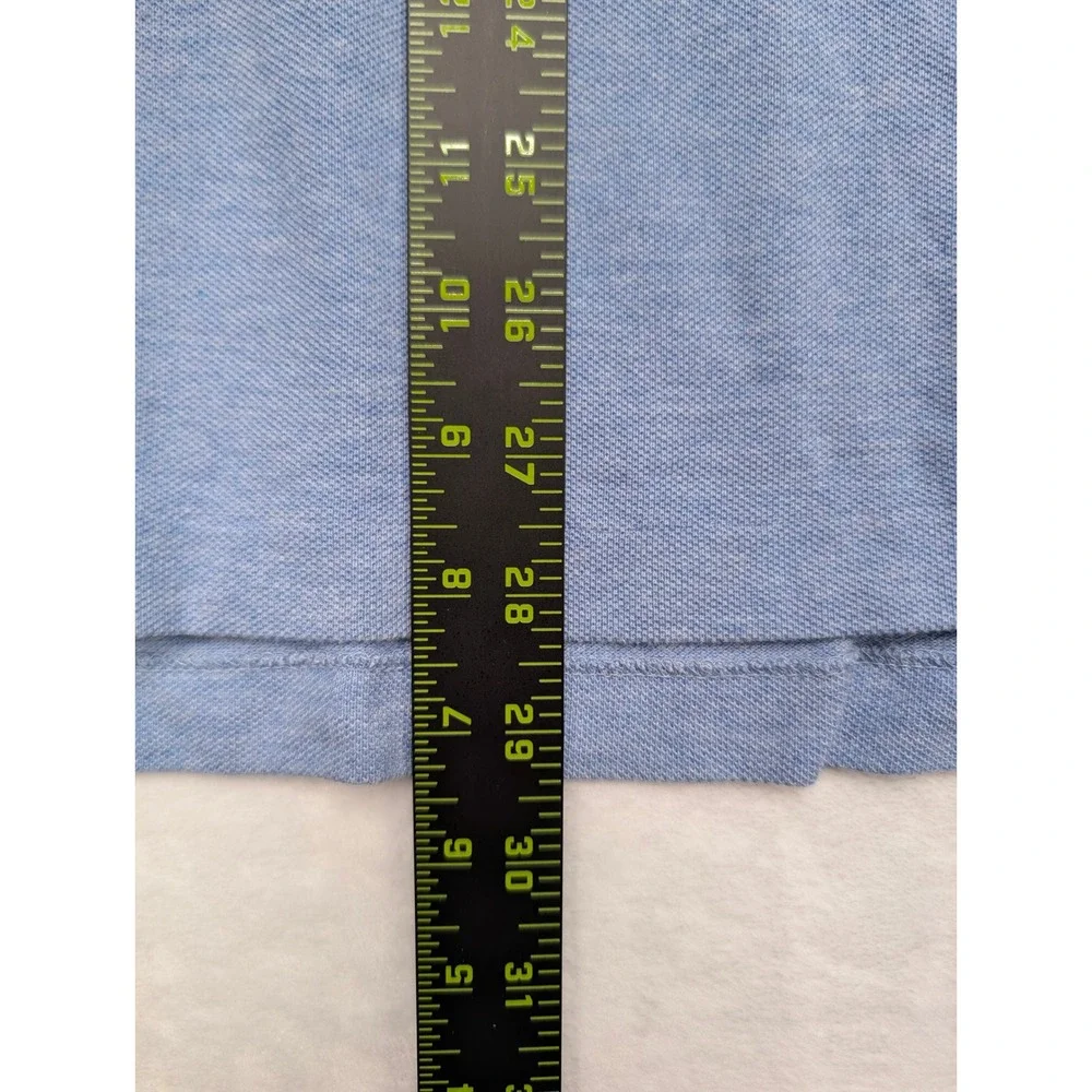 Polo Ralph Lauren Mens Classic Fit Short Sleeve Polo Shirt Light Blue Large LG